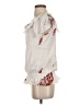 Milano Ivory Short Sleeve Blouse Size XS - photo 5