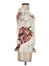 Milano Ivory Short Sleeve Blouse Size XS - photo 4