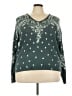Sundance Paisley Teal Pullover Sweater Size 5X (estimated) - photo 1