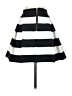 Dina Be 100% Polyester Stripes Black Casual Skirt Size S - photo 2