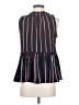 Ann Taylor LOFT 100% Polyester Black Sleeveless Blouse Size XS - photo 2