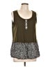 Unbranded Brown Tank Top Size L - photo 1