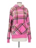 Unbranded Plaid Pink Pullover Hoodie Size S - photo 1