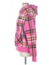 Unbranded Plaid Pink Pullover Hoodie Size S - photo 5