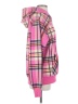 Unbranded Plaid Pink Pullover Hoodie Size S - photo 4