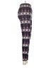 Unbranded Print Purple Leggings Size XS (estimated) - photo 4