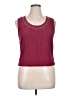 Jaclyn Smith Burgundy Sleeveless Blouse Size XL - photo 1
