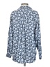 Grayson 100% Lyocell Floral Blue Long Sleeve Blouse Size Sm (2) - photo 2