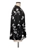 Vince Camuto 100% Polyester Floral Black 3/4 Sleeve Blouse Size M - photo 4