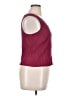 Jaclyn Smith Burgundy Sleeveless Blouse Size XL - photo 4