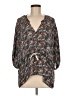 Jamison 100% Silk Teal 3/4 Sleeve Silk Top Size M - photo 1