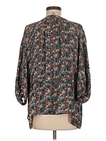 Jamison 3/4 Sleeve Silk Top (view 2)