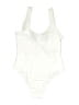 Summer Mae Solid Ivory One Piece Swimsuit Size L - photo 2