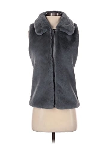 White House Black Market Faux Fur Vest (view 1)