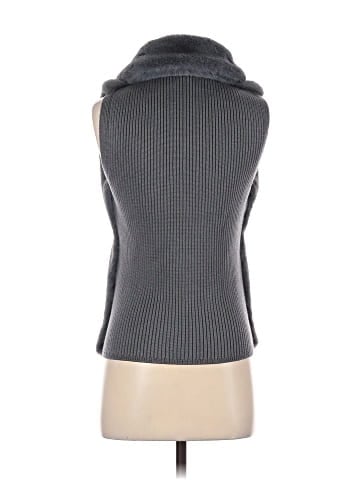 White House Black Market Faux Fur Vest (view 2)