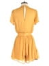 Trixxi 100% Polyester Solid Yellow Romper Size S - photo 2