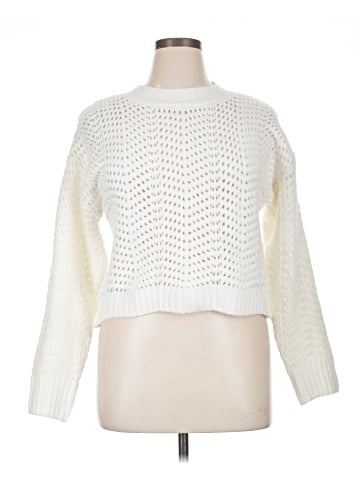 Pink Rose Pullover Sweater (view 1)