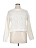 Pink Rose White Pullover Sweater Size XL - photo 1