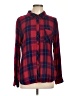 Rails Plaid Red Long Sleeve Button-Down Shirt Size L - photo 1