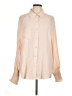 La Miel Ivory Long Sleeve Button-Down Shirt Size L - photo 1