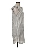 Splendid Stripes Gray Casual Dress Size M - photo 4