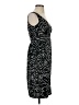 Eliza J Chevron-herringbone Black Cocktail Dress Size 4 - photo 4