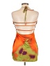 Unbranded Tie-dye Orange Cocktail Dress Size 6 (estimated) - photo 2