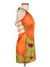 Unbranded Tie-dye Orange Cocktail Dress Size 6 (estimated) - photo 4