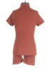 OQQ Brown Romper Size S - photo 2