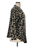 ee:some Animal Print Brown Cardigan Size XL - photo 4