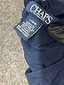 Chaps Black Short Sleeve Top Size L - photo 8