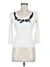 Joseph A. Ivory 3/4 Sleeve Top Size M - photo 1