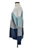 H By Halston Color Block Blue Turtleneck Sweater Size M - photo 5