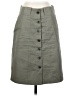 Zara Basic Solid Gray Casual Skirt Size XS - photo 1