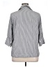 Premise Studio Stripes Gray 3/4 Sleeve Button-Down Shirt Size 0X - photo 2