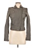 IRO 100% Leather Gray Jacket Size EU (FR) 40 / US 8 - photo 1