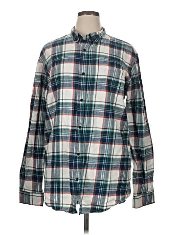 St. John's Bay Long Sleeve Button-Down Shirt (view 1)