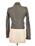 IRO 100% Leather Gray Jacket Size EU (FR) 40 / US 8 - photo 2