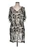 H&M 100% Polyester Silver Poncho Size L - photo 1