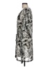 H&M 100% Polyester Silver Poncho Size L - photo 5