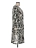 H&M 100% Polyester Silver Poncho Size L - photo 4