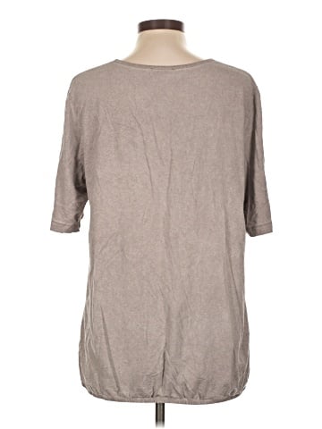 Ulla Popken Short Sleeve Blouse (view 2)