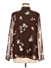 Le Lis Brown Long Sleeve Blouse Size M - photo 1