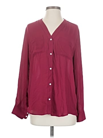 Rose + Olive Long Sleeve Blouse (view 1)