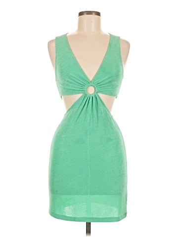 Olivaceous Cocktail Dress (view 1)