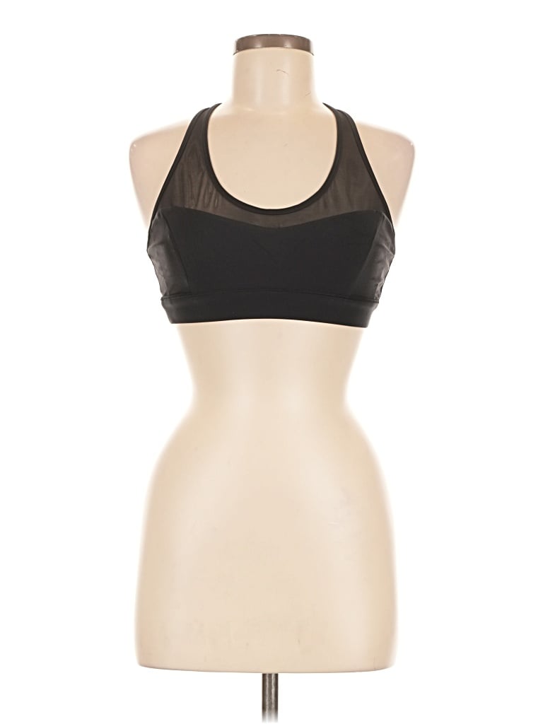 Pre-owned En Creme Sports Bra In Black