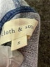 Cloth & Stone Blue Sweatshirt Size S - photo 6