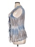 Cj Banks 100% Polyester Blue Sleeveless Blouse Size 1X - photo 5