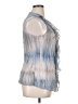 Cj Banks 100% Polyester Blue Sleeveless Blouse Size 1X - photo 4