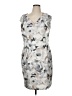 Calvin Klein Graphic Gray Cocktail Dress Size XL (estimated) - photo 1